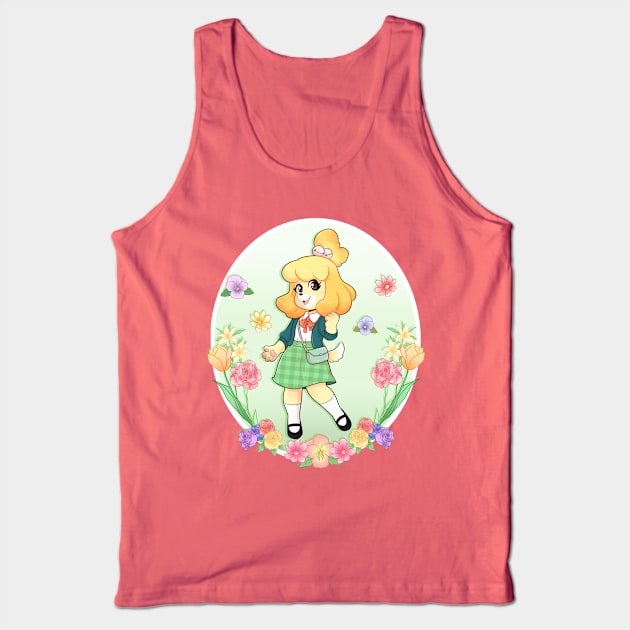 Spring puppy Tank Top by EsmaelJ